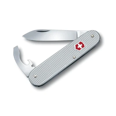 Image de Victorinox Bantam Alox Argent 0.2300.26 Couteau Suisse de Poche 84 mm 5 Fonctions