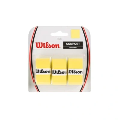 Afbeelding van Wilson Tennis / Padel Overgrip 3 pack geel