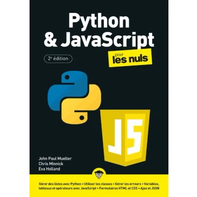 Image de Python et JavaScript Mégapoche pour les Nuls 2e édition