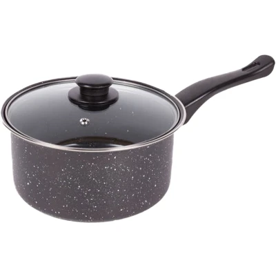Afbeelding van Benson Steelpan 20 cm Marmer Anti Aanbak Laag