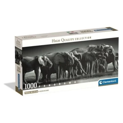 Image de Compact 1000 pieces Panorama Herd of Giants