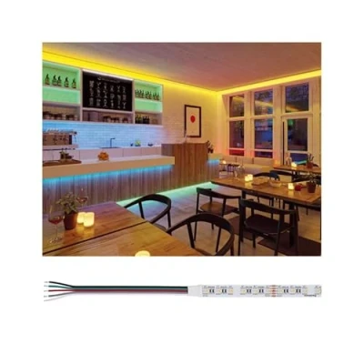 Afbeelding van Paulmann strip Silver P75 76020 LED Energielabel: F (A G) 24 V 5000 mm Warmwit 5 m