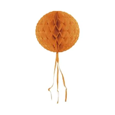 Afbeelding van Honeycomb bal oranje 30cm per stuk