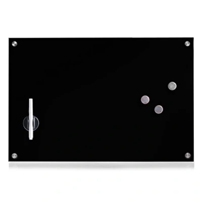 Afbeelding van Zeller Present Memobord whiteboard zwart 60 x 40 cm 11661 Decoratief
