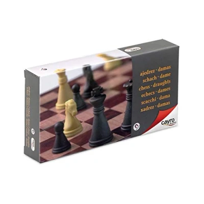 Image de Jeu d&#039;échecs Magnetic Chess And Draughts Small Cayro