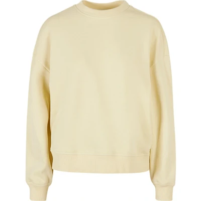 Afbeelding van Ladies Oversized Crewneck Sweater met ronde hals Soft Yellow XS