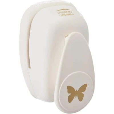 Afbeelding van Vaessen Creative Papieren perforator vlinder 1,2 x 1,6 cm cirkelsnijder voor knutselen en kaarten maken