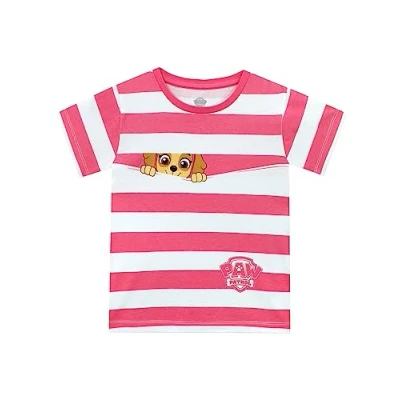 Afbeelding van Paw Patrol T shirt voor meisjes Skye kinderen Katoenen meisjeskleding, Roze