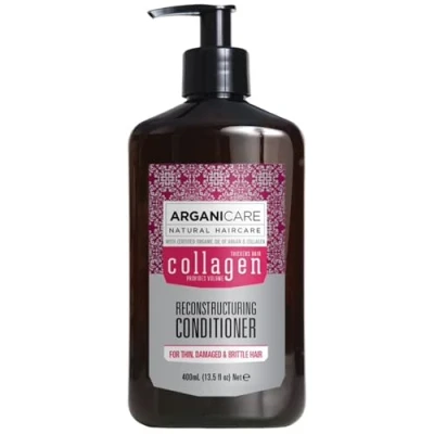 Afbeelding van Arganicare Reconstructing Conditioner For Thin, Damaged &amp; Brittle Hair Argan Collagen 400 Ml