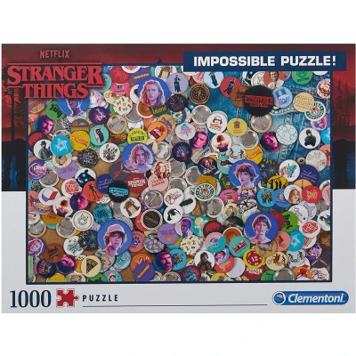 Afbeelding van Clementoni Impossible Legpuzzel Stranger Things 1000 stukjes, puzzel volwassenen