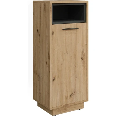 Afbeelding van Vicco Halfhoge kast Beatrice, Artisanaal eiken/Artisanaal eiken, 38 x 93 cm