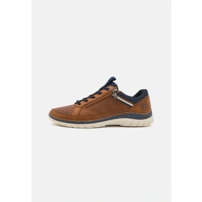 Afbeelding van bugatti 321 ASQ01 Chaussures basses à lacets pour homme, 41 EU, cognac, EU