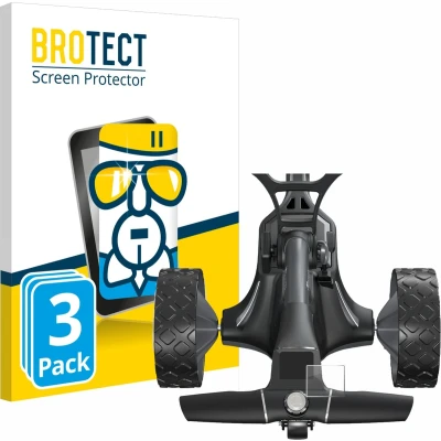 Afbeelding van BROTECT Screenprotector voor Motocaddy M7 GPS Electric Trolley Folie Beschermfolie Beschermglas transparant (3 Stuks)
