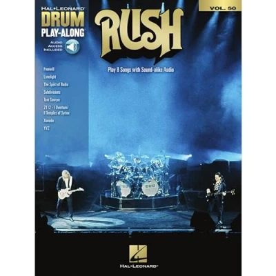 Afbeelding van Rush Hal Leonard Drum Play Along Volume 50: 8 Songs with Sound Alike Audio
