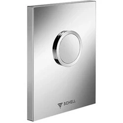 Afbeelding van Schell Edition urinoir bedieningsplaat voor inbouwspoelkraan compact