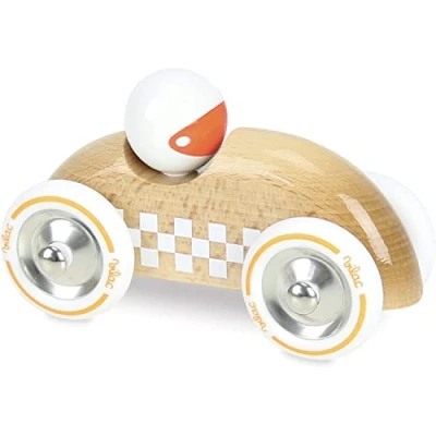 Afbeelding van Rallye checkers GM natuurlijk hout