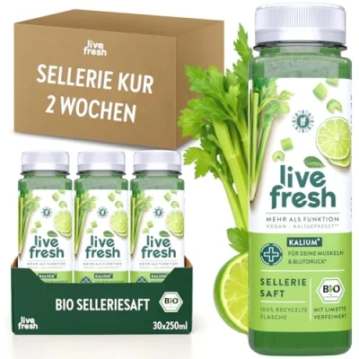 Afbeelding van LiveFresh BIO Sellerie Kur 2 oder 4 Wochen