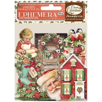 Afbeelding van Stamperia Classic Christmas Ephemera (31pcs) (DFLCT27)