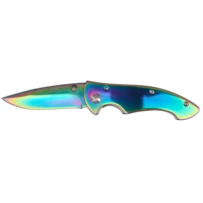 Afbeelding van Homey’s BackBone K3 Zakmes 19 cm Regenboogcoating