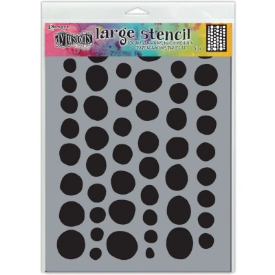 Afbeelding van Ranger Dylusions Stencils Coins Large DYS78012 Dyan Reaveley (09 21)
