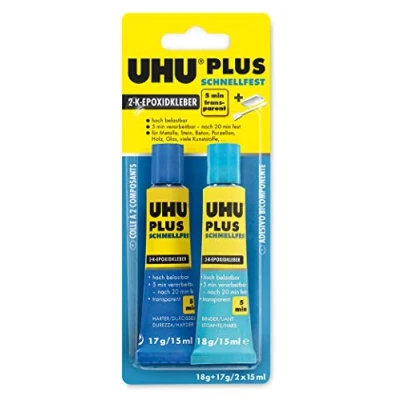 Afbeelding van UHU Plus schnellfest tweecomponentenlijm 45700 35 g