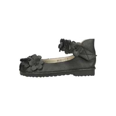 Afbeelding van Laura VITA Ballerina&#039;s met enkelbandjes, Dames, Maat: 39, Noir Leer