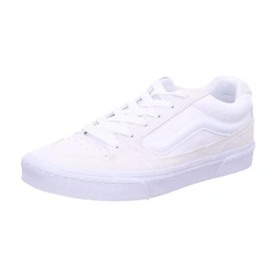 Afbeelding van Vans Caldrone Sneakers voor heren, Wit suède mesh