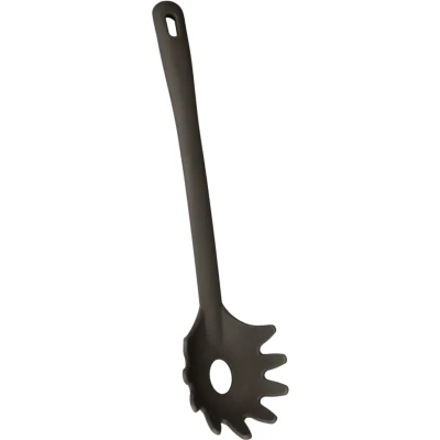 Afbeelding van Tomado Metaltex Tecna Line Ppa Zwart Spaghettilepel Max 270C Extra Sterk