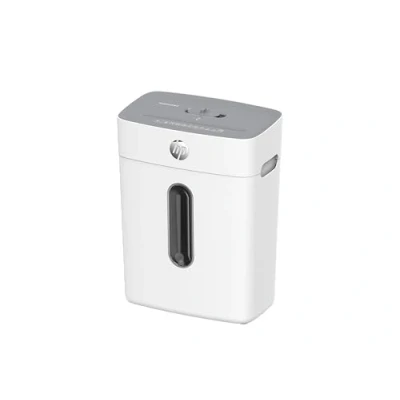 Afbeelding van HP OneShred 8CC Papierversnipperaar P 4 / DIN 66399 Shredder 15L Kantoor/ Thuisgebruik Wit