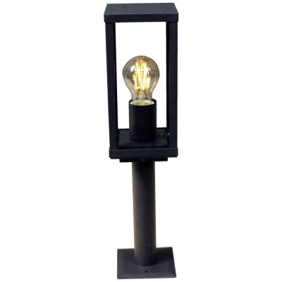 Afbeelding van ECO Light 4100310 KARO Wegverlichting E27 Zwart (mat)