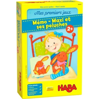 Image de MES PREMIERS JEUX MÉMO MAXI ET SES PELUCHES