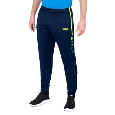 Afbeelding van Trainingsbroek Active Marine/fluogeel / S