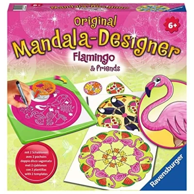 Image de Jeu créatif Ravensburger Mandala Midi Flamingo