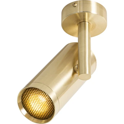 Afbeelding van QAZQA Design spot goud verstelbaar Scopio Honey
