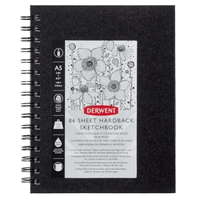 Afbeelding van Schetsboek Derwent BIG BOOk A5 harde kaft