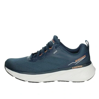 Afbeelding van Skechers Edgeride Sneakers laag navy/lime, Heren, Maat: 42, Navy/lime Textiel