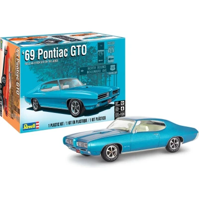 Afbeelding van Revell 14530 69 Pontiac GTO The Judge 2N1 Auto (bouwpakket) 1:24
