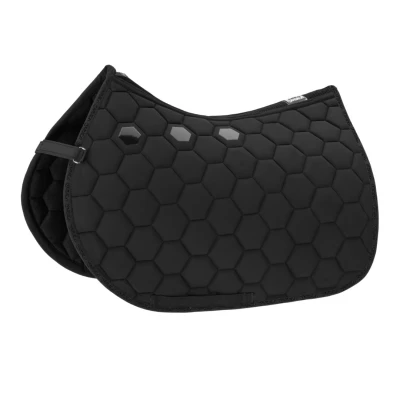 Image de Eskadron Tapis de Selle Softshell Dressuur Noir Poney