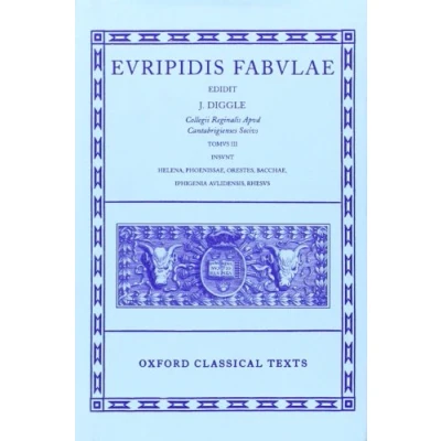 Afbeelding van Euripides Fabulae Vol 3 Oct C
