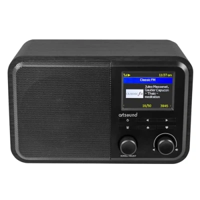Image de Artsound R8 Dab+ Internet Radio Bk