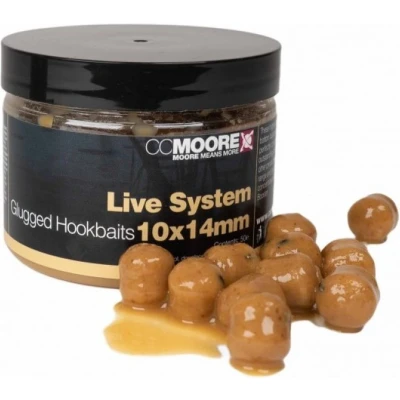 Afbeelding van CC Moore Live System Glugged Hookbaits 10x14mm (50 stuks)