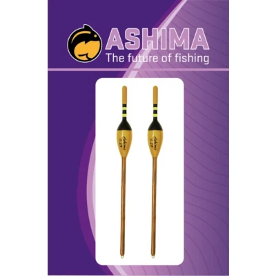 Afbeelding van Ashima Carp Balsa Float Set 0,25g (2stuks) Dobber
