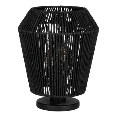 Afbeelding van EGLO Persley Tafellamp E27 27,5 cm Zwart Papier