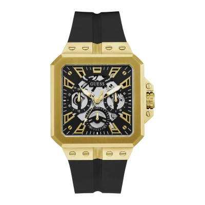 Afbeelding van GUESS heren Leo horloge GW0637G2 in de kleur Goud