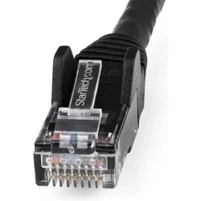 Afbeelding van Stevige UTP netwerkkabel categorie 6 Startech N6LPATCH3MBK 3 m