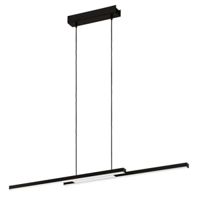 Afbeelding van EGLO connect.z Fraioli Z Smart Hanglamp 105,5 cm Zwart/Wit Instelbaar RGB &amp; wit licht Dimbaar Zigbee