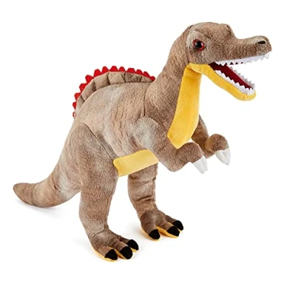 Afbeelding van Zappi Co Dinosaurus Spinosaurus Pluche Speelgoed voor Kinderen, 38 cm, Safari Dierencollectie, dier