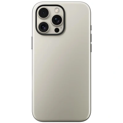 Afbeelding van Nomad Hoesje Geschikt voor iPhone 16 Pro Max Sport Case smartphone beige