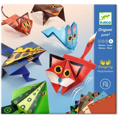 Afbeelding van Djeco origami springende dieren