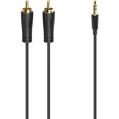 Afbeelding van Hama Audiokabel 3,5 Mm Jack Stekker 2 Cinch Stereo Verg. 1,5 M